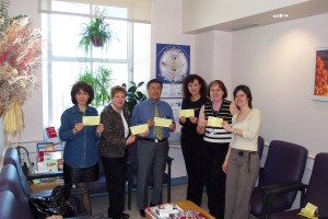 Josie Pepe-Aylward, Doreen Edward, Dr. Shibata, nurses: Marika Swidzinski, Liz O'Hagan, social worker Aviva Tenebaum