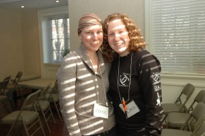 Erica Nadler, CanSupport and patient Bonnie Garallek
